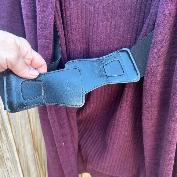 Connected Apparel sweater dress with belt size 16 - Picture 2 of 9